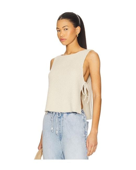Free People White X Free-Est Lizzie Sweater Top