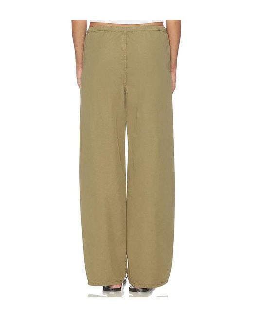 GRLFRND Green Kacey Pull On Wide Leg