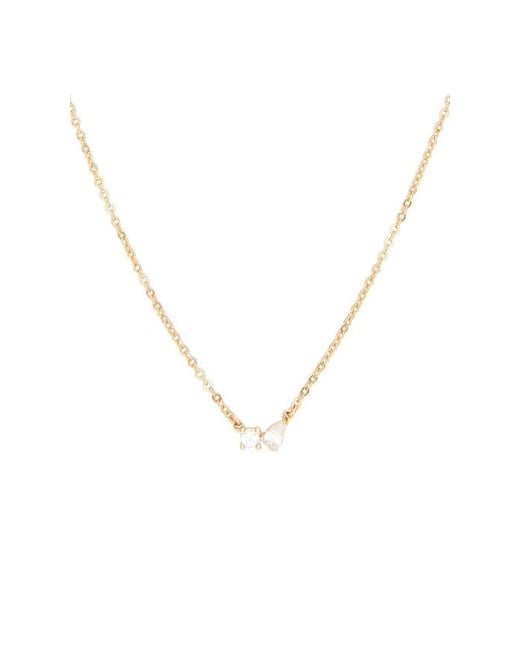 Lili Claspe White Bryn Necklace