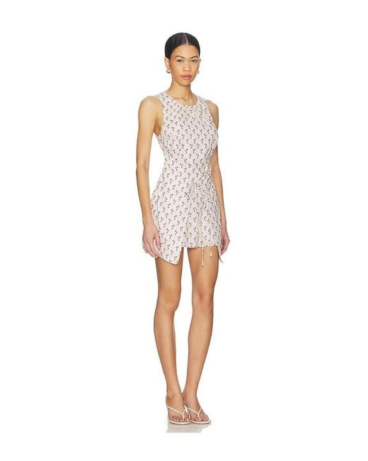 Montce White Ale Mini Dress
