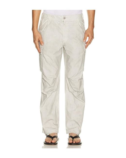 Thisisneverthat White Cargo Pant for men