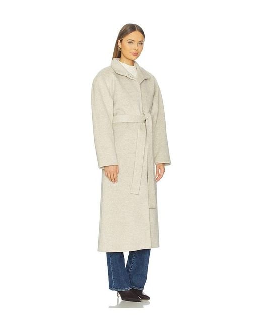 Lamarque White Sunniva Coat