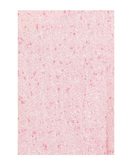 Jonathan Simkhai Pink Khloe Short Sleeve Button Down