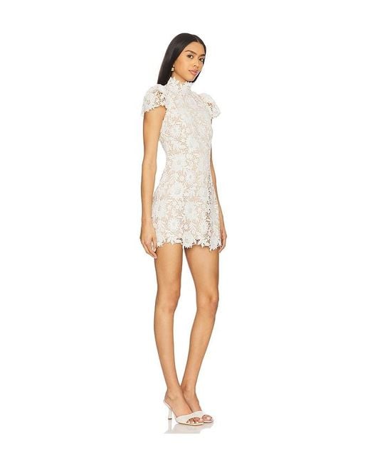 Stone Cold Fox Natural X Revolve Amy Mini Dress