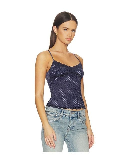 Free People Blue X Intimately Mix & Match Cami