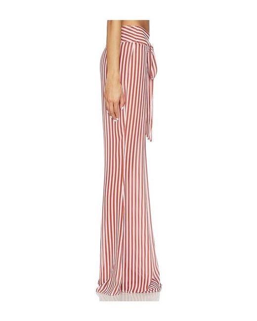 Bananhot Red Bowie Wide Leg Pants