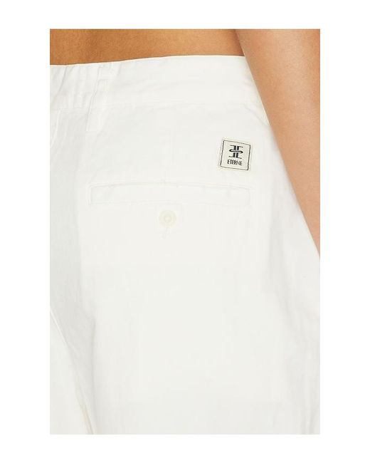 ÉTERNE White Benson Pant