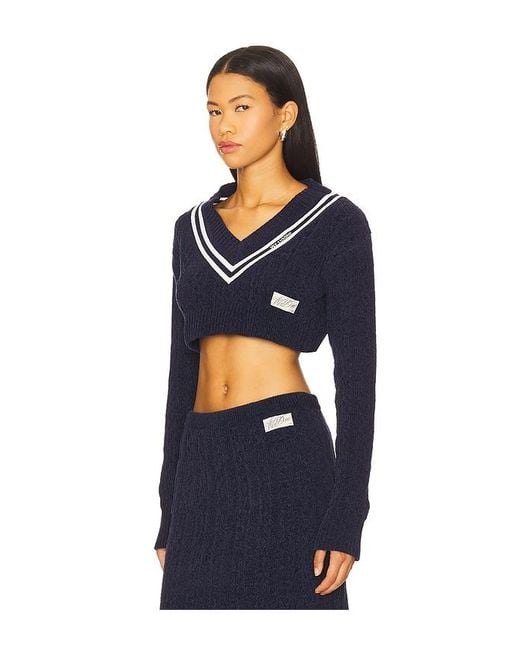 PULL en Navy we11done en coloris Blue