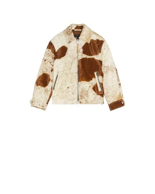 AllSaints Blue Garrison Jacket for men