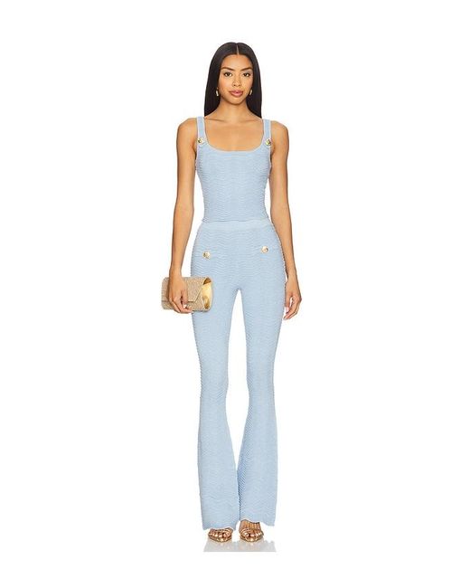 retroféte Blue Aloe Knit Top