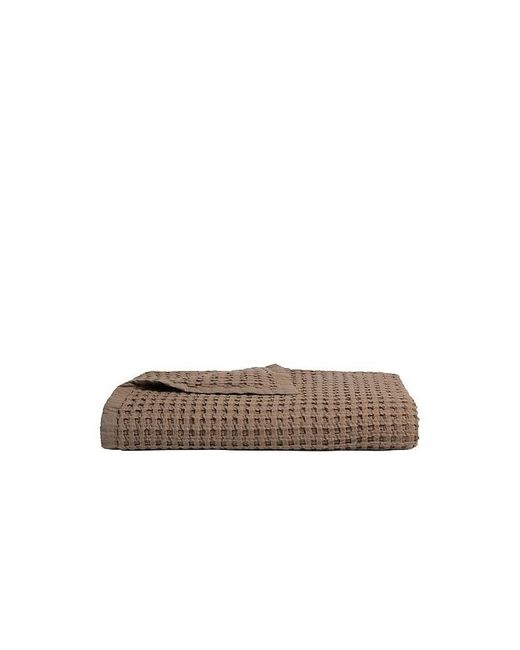 Parachute Brown Waffle Cotton Throw