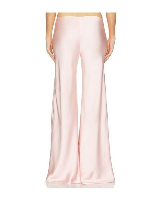 Norma Kamali Pink Bias Elephant Pant