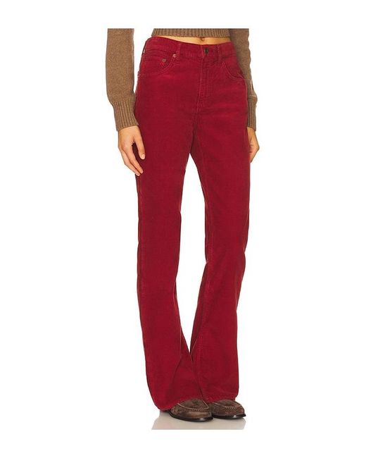 Agolde Red Bootcut Kick