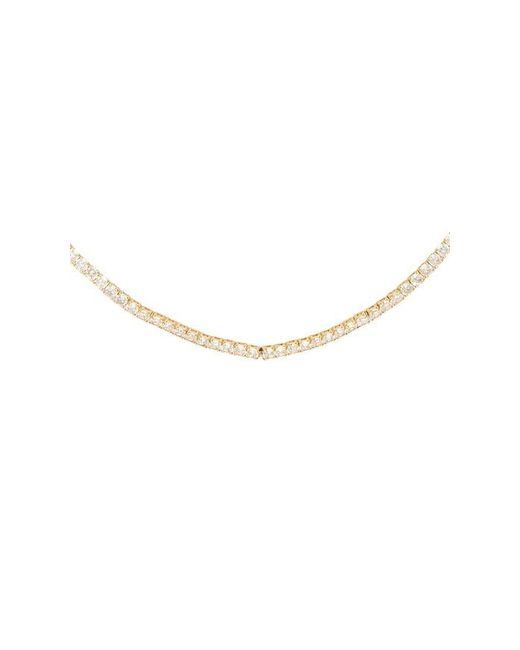 Ettika White Everyday Tennis Necklace
