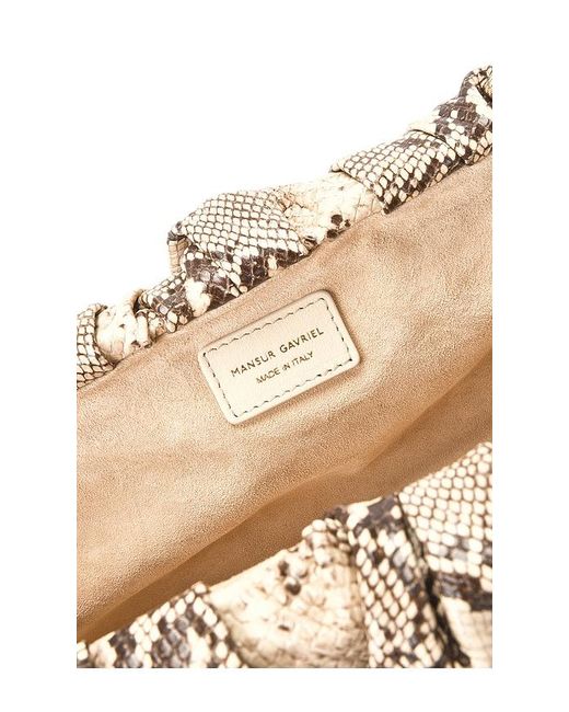 Mansur Gavriel Natural Montagna Clutch
