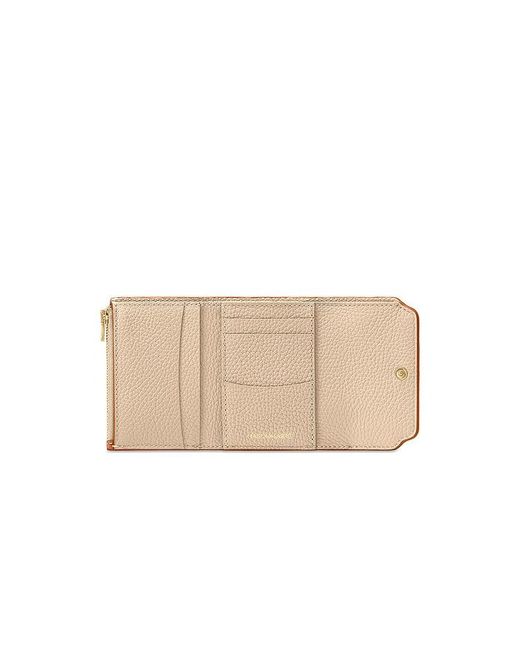 MAISON de SABR White Trifold Wallet
