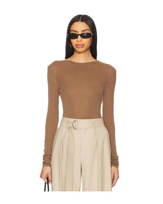 RUE SOPHIE Natural Langarmshirt Oudine