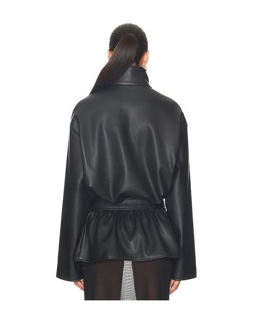 Lovers + Friends Black Isabela Faux Leather Jacket