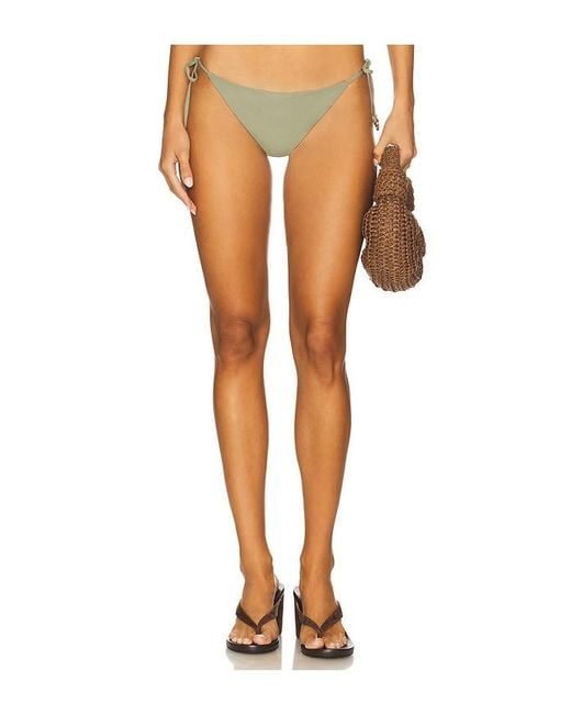 Anemos White String Tie Bikini Bottom