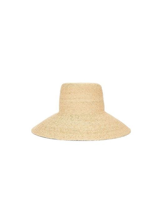 Gigi Pip White Jolie Wide Boater Hat