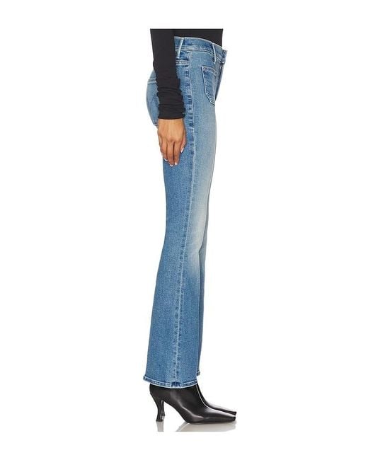 Mother Blue The Patch Pocket Weekend Jeans