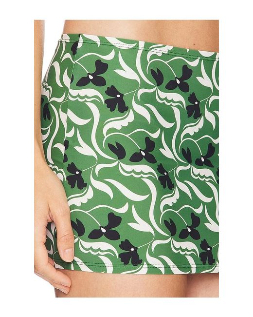Montce Green Micro Skirt