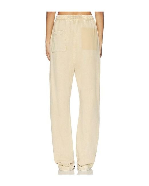 we11done Natural Teddy Id Jersey Pant