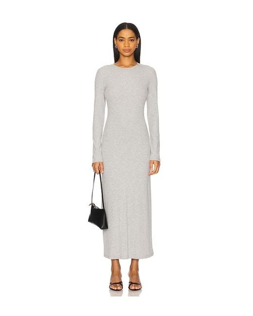 Anine Bing White Jo Maxi Dress