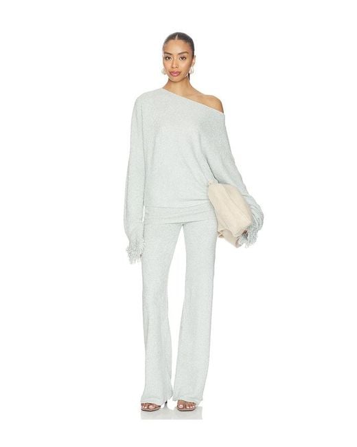 AYA MUSE White Azula Pants