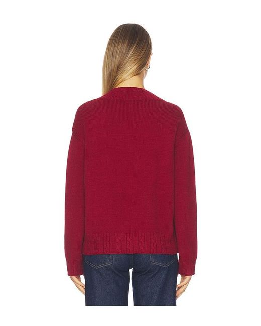 Lovers + Friends Red Haisley V Neck Sweater