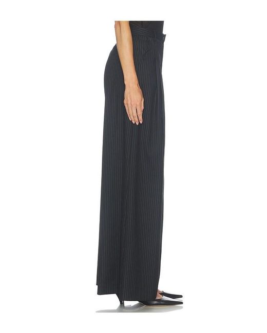 L'Agence Black Shelsy Wide Leg Pant