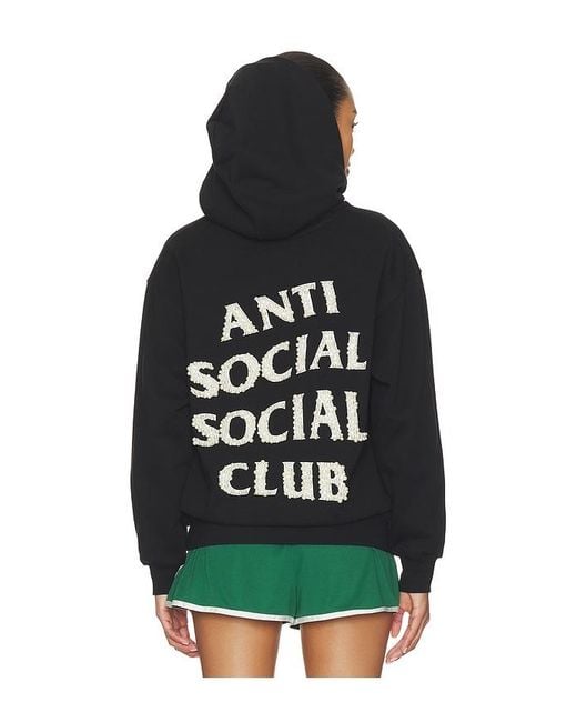 ANTI SOCIAL SOCIAL CLUB Black Clutching Pearls Hoodie