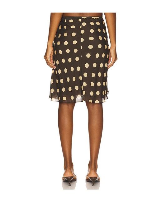With Jean Black Penny Skirt
