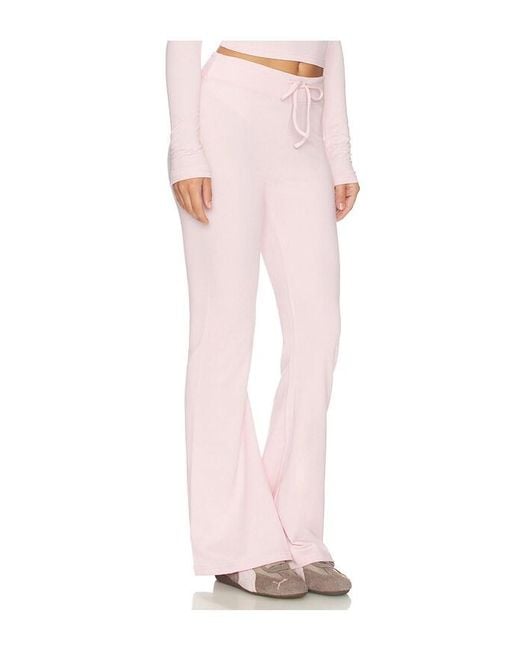 WellBeing + BeingWell Pink Coralie Pant