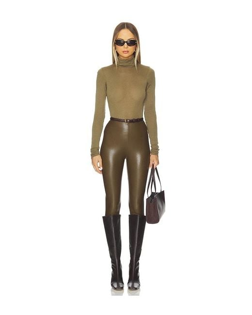 Commando Natural Faux Leather Legging