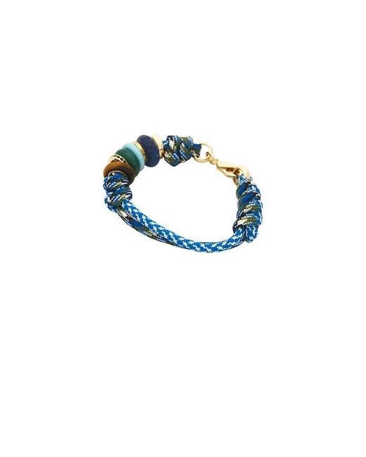 Roxanne Assoulin Blue Mixed Cord Supersize Cord Bracelet