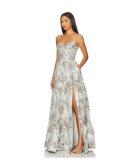 V. Chapman White Lucetta Gown