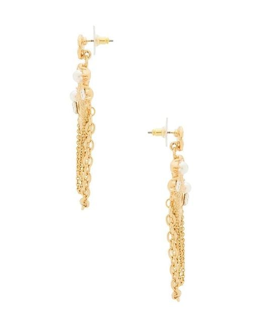 petit moments Metallic Scallop Earrings