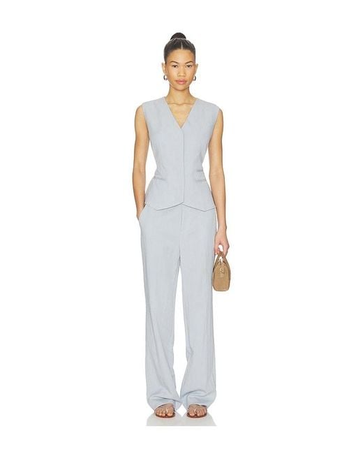 RUE SOPHIE White Lan Pant