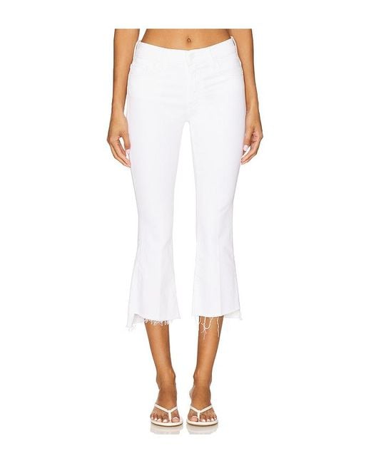 Campana Lil' Insider Crop Step Fray En Color Blanco Talla (También En 24P, 25P, 26P, 27P, 28P, 29P, 31P, 32P, 33P, 34P) Mother de color White