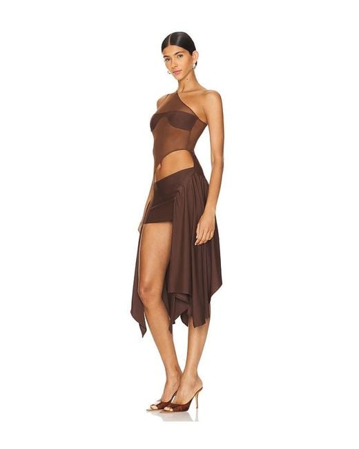 Sketch-Y Multicolor X Revolve Tricot Mesh Dress