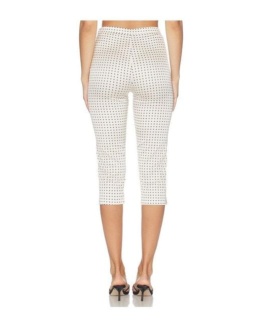 Azeeza White Shreya Capri