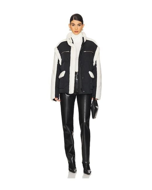 Lovers + Friends Black Caputo Twofer Jacket
