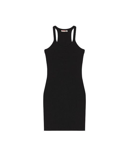 GRLFRND Black Slim Racer Mini Dress