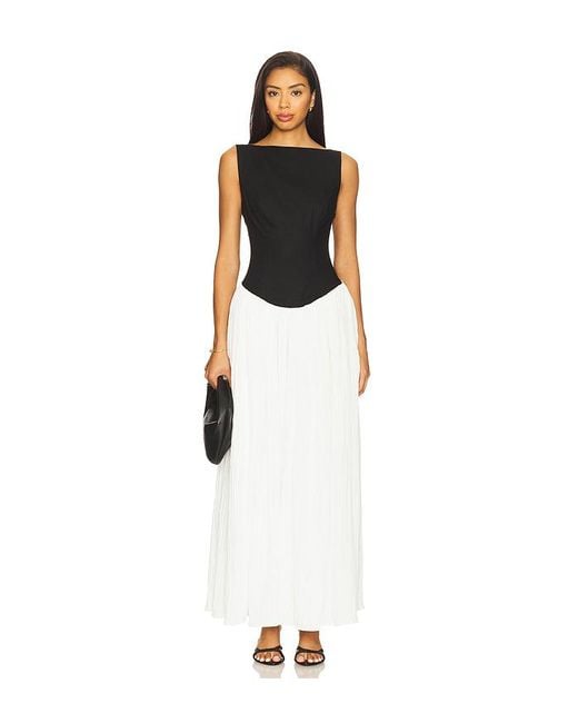 Lovers + Friends Black Kleid Lorelie
