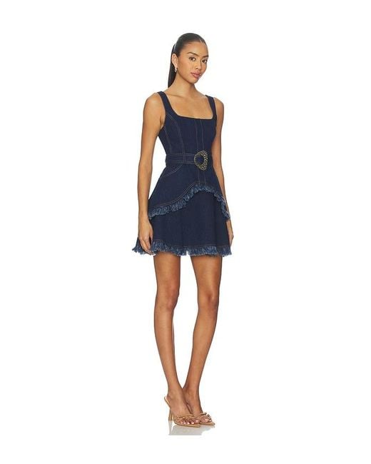 Vestido Macey En Color Azul Talla (También En S, Xs) Alexis de color Blue