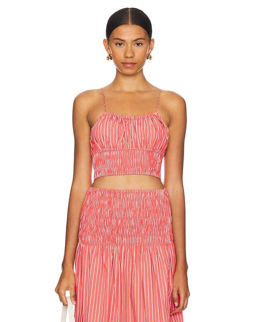 Faithfull The Brand Red Baia Top