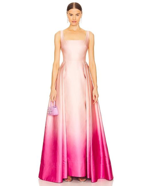 SAU LEE Pink Bella Gown