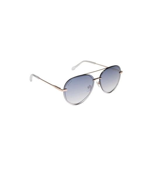 DIFF Blue Lenox Sunglasses