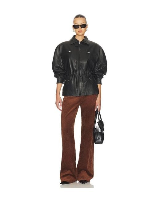 Magda Butrym Brown Wide Leg Trouser